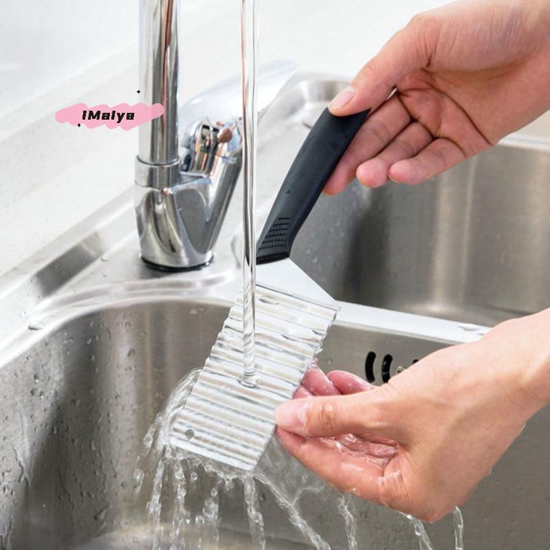 M-Stainless Steel Potato Crinkle Wavy Slicer Knife French Fries Dough Vegetable Fruit Potato Cutter Chopper Kitchen Maker Tool