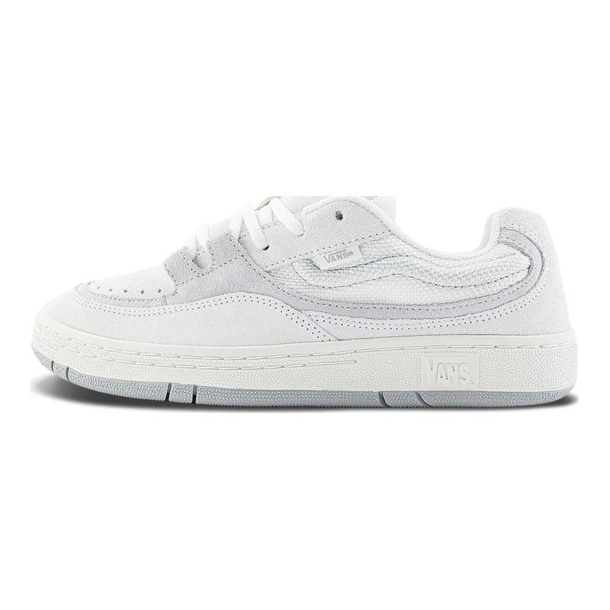 Vans SPEED LS Low Top Skateboard Shoes Unisex Gray White Sneakers VN000CTNELW