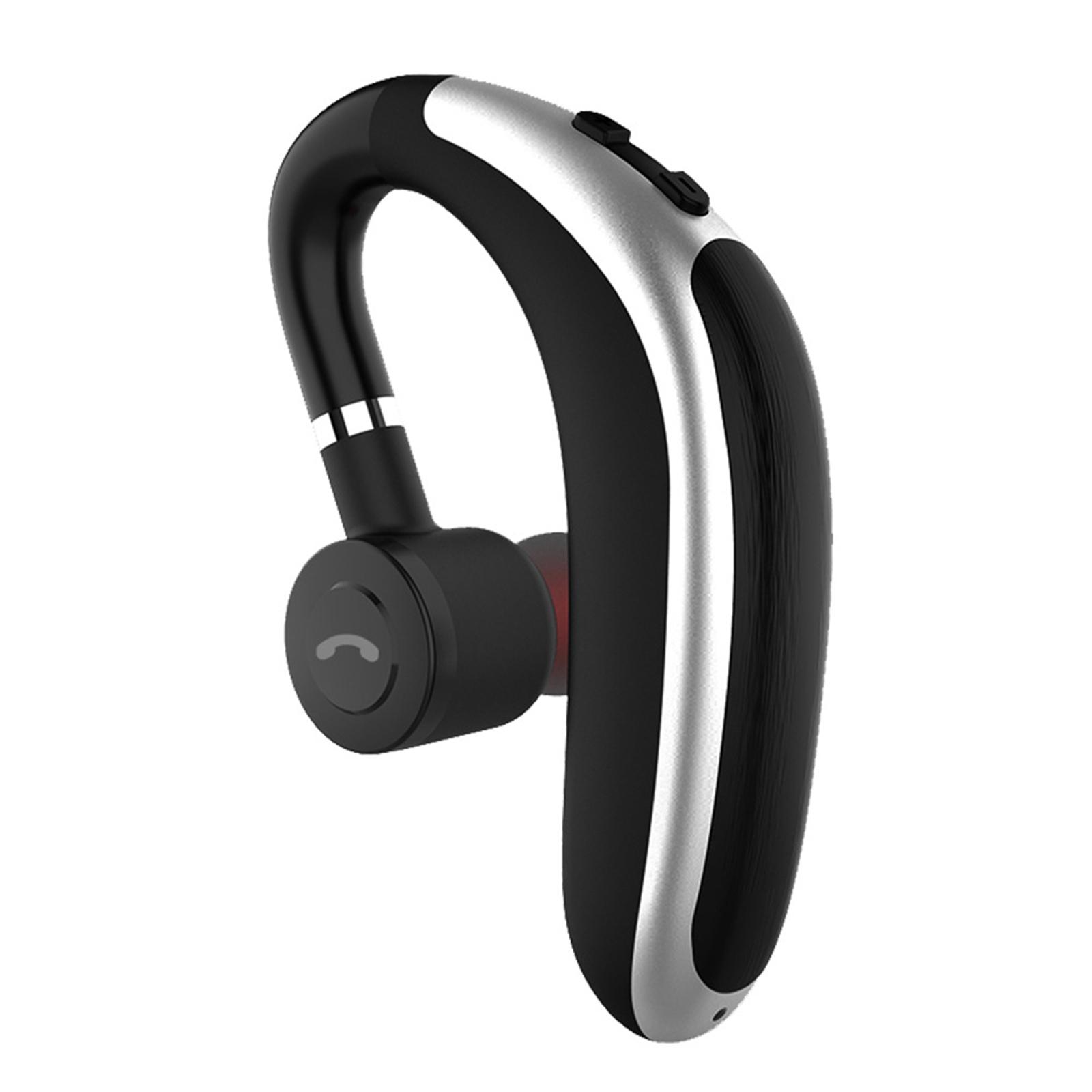 

Wireless Bluetooth-compatible 5.0 Headset Long Standby Handsfree Sport Earphone Waterproof Ear Hook for Phone чорний
