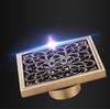 Antique Brass Floor Drain  Bathroom Accessory Floor Drain FD-7002