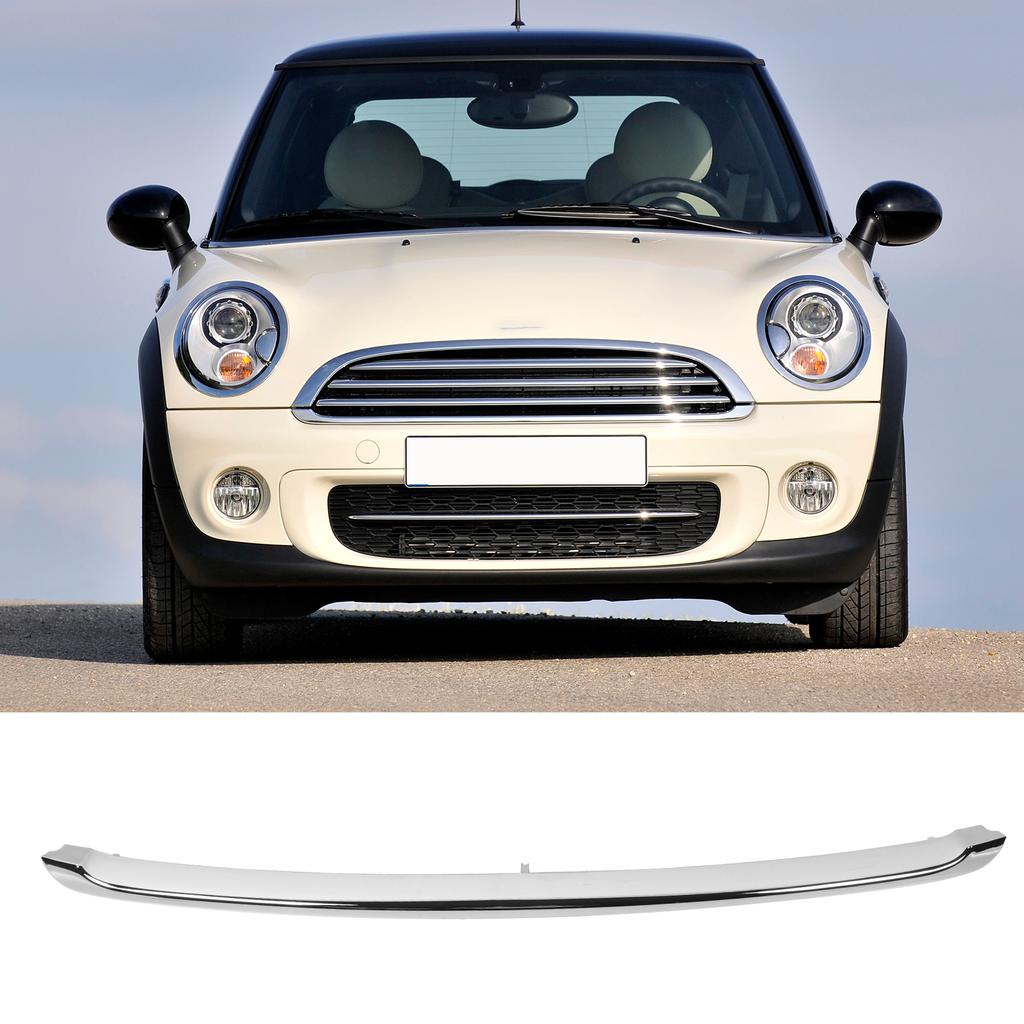 Front Bumper Lower Grille Trim 51112751624 3D Data Scanning Lower Grille Molding Wearproof for Convertible R57 Cooper Base