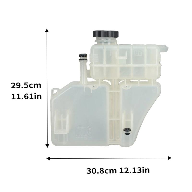 22948113 Coolant Expansion Tank Easy Installation High Temperature Resistance Maintains Engine Performances