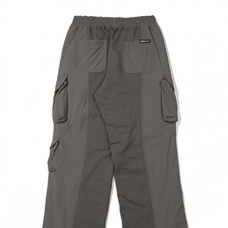 Woven Patch Bizio Cargo Pants  Gray  [jebe Won Park Gun Wook Worn]
