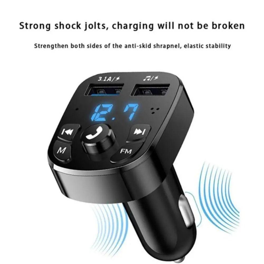 Fast Charger Car Charger Bluetooth Compatible 5.0 Fm Transmitter High Quality Car Mp3 Player