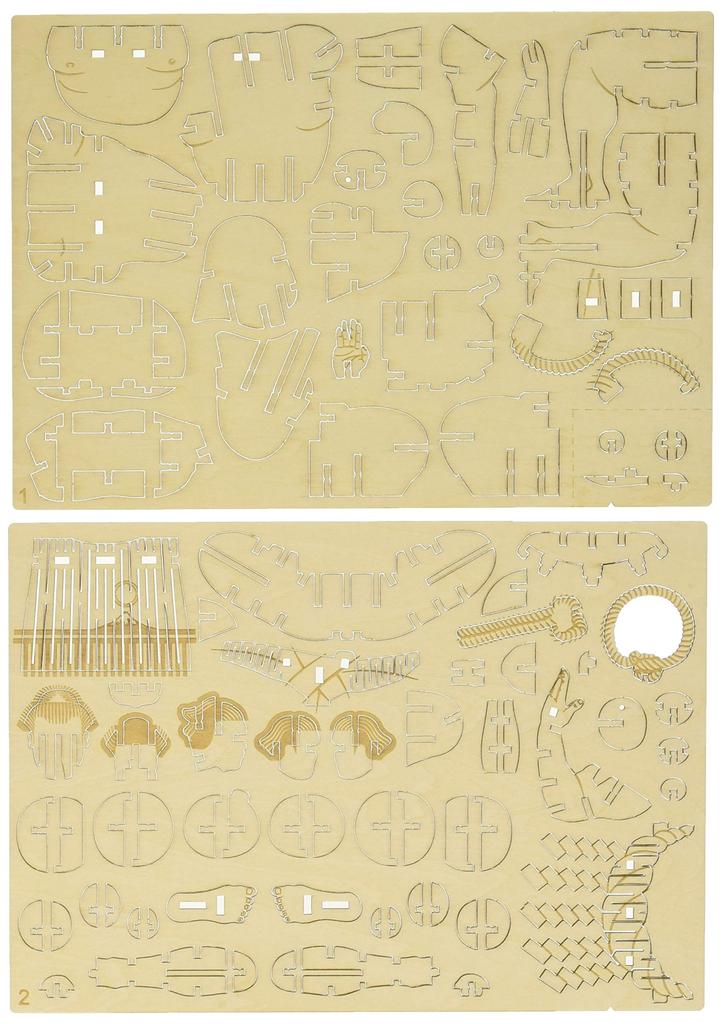 A-Zone Wooden Art Ki-gu-mi ~Kigumi~ Yokozuna Unryu Style