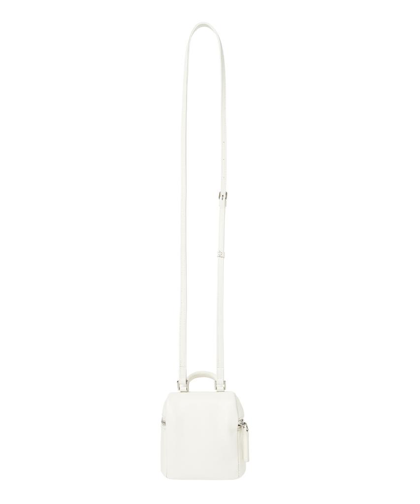 New Looky Cross Mini Leather Bag _Snow
