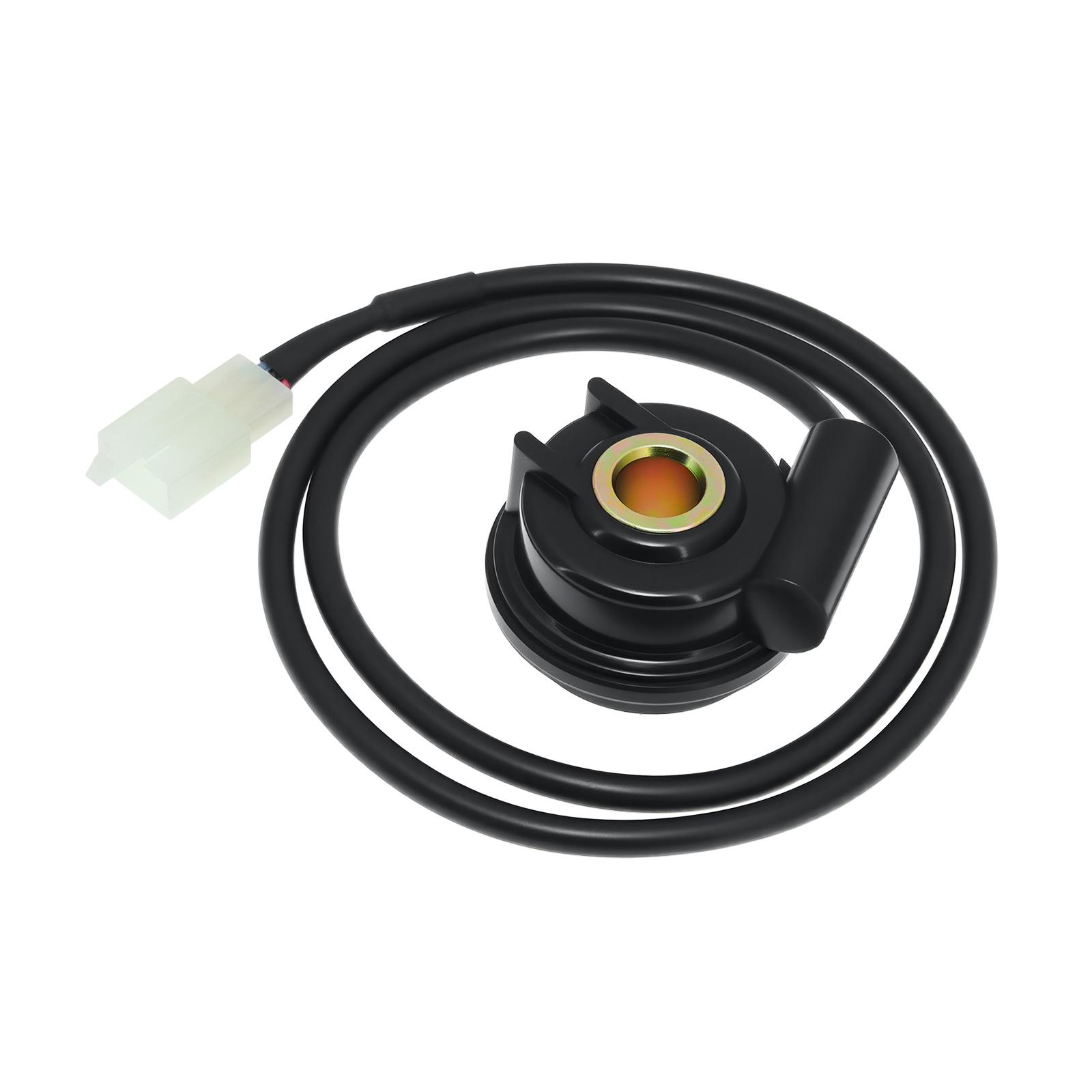 3 Pin Universal Motorcycle Digital Odometer Speedometer Sensor Cable Metal Gauge Odometer Sensor Wire 12V Modification Parts