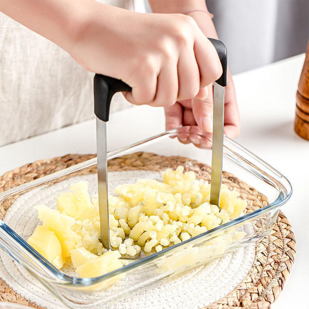 Pressure Potato Masher - Mashed Potatoes Device for Fruit & Vegetable
