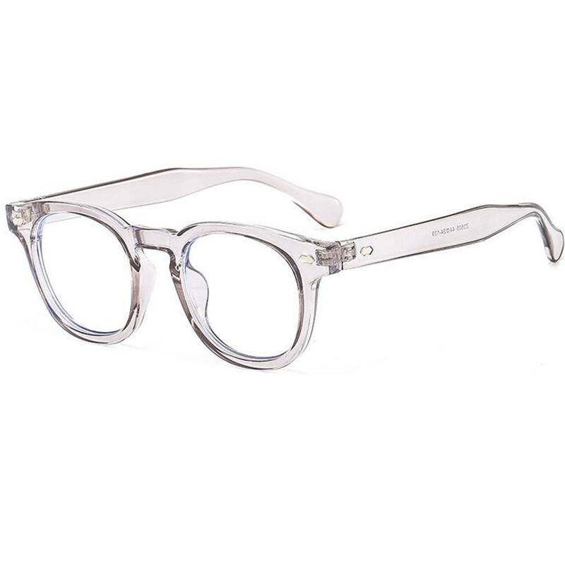 

0 -0.5 -0.75 To -6.0 Women Men Anti Blue Rays Oval Nearsighted Glasses Fashion Student Shortsighted Prescription Spectacles 0