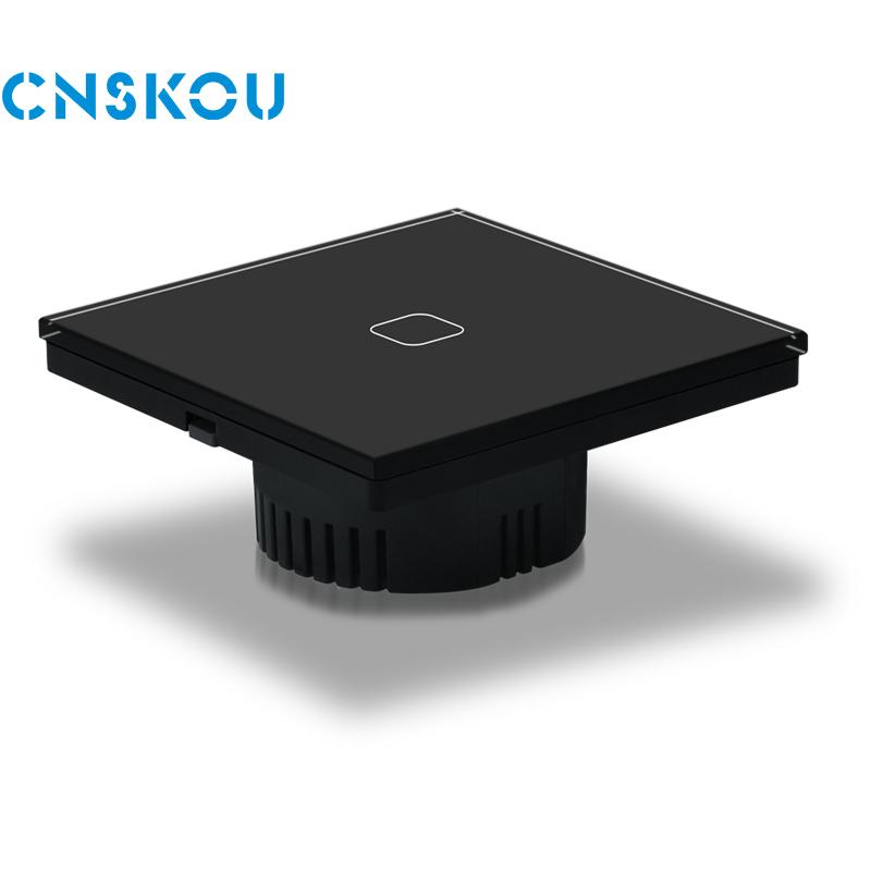 Interruttore a Parete Touch Smart Life per Casa a Singola/Doppia/Tripla/Quadrupla Uscita CE RoHS UKCA WiFi Compatibile con Alexa Vetro PC 250V