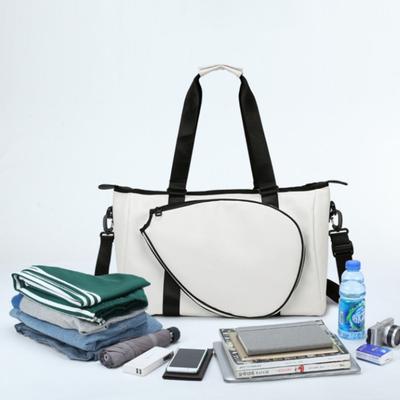 Large Capacity Tennis Racket Bag with Handle Multi-layer Tennis Shoulder Bag One Shoulder Adjustable Sports Fitness Bag Gym