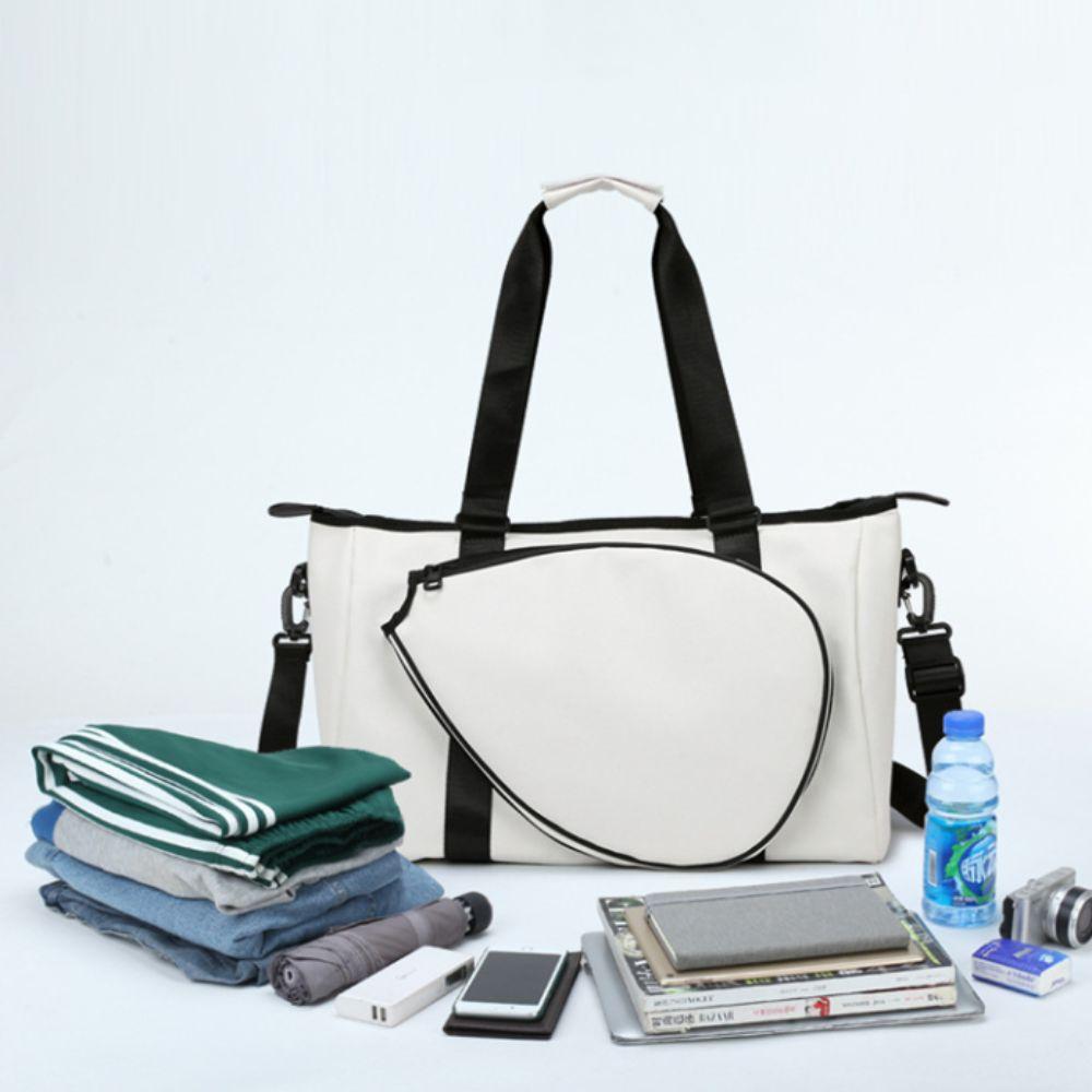With Handle Tennis Racket Bag Adjustable Sports Fitness Bag Tennis Shoulder Bag Youth