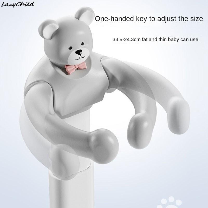 Baby Standing Shower Stand With Double Brackets Free Installation Adjustable Children's Shower God Household Anti Slip Bracket