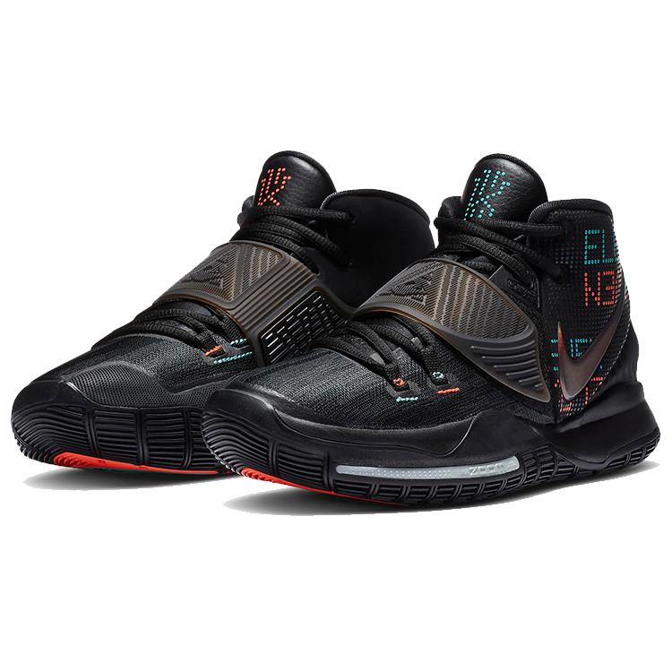 Nike Kyrie 6 'Shot Clock' Cushioning Slip Resistant Abrasion Resistant Coverage BQ4630-006