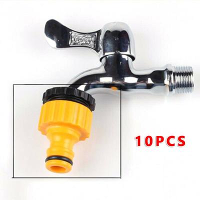 Water Tubing Adapter 10pcs Parts 1/2" 3/4" Screw On Threaded Connector