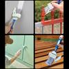 Comfortable Handle Edging Color Separation Brush Wall Brushing Tools  Gap Cleaning