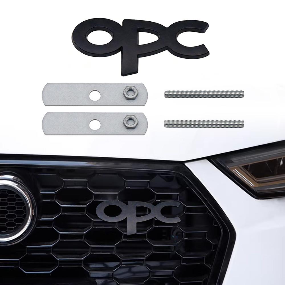 Car Styling OPC Line 3D Metal Zinc Alloy Car Badge Body Fender Adhesive Emblem for Opel Antara Astra Insignia Corsa Mokka Vectra