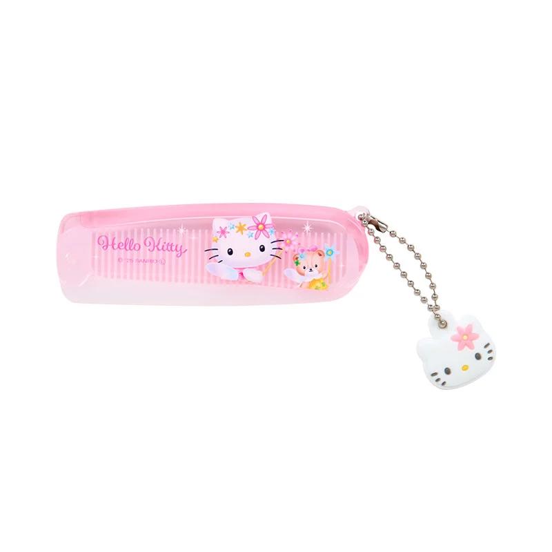 Sanrio Hello Kitty Bangs Capsule Comb with Mascot ( Fantasy Angel Pink ) NEW