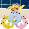 Adjustable Durable Protect Eye Ear Protection Toddler Infant Cartoon Shampoo Cap Bath Visor Hat Baby Bath Hat Head Cover