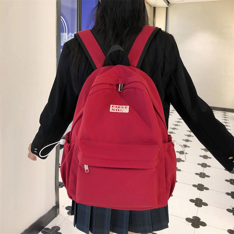 Campus Student Schoolbag Large Capacity Women's Backpack