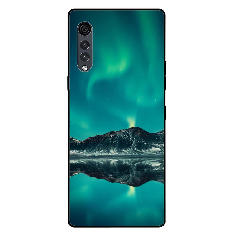 

Для чохла LG Velvet Модний силіконовий м який ТПУ Задня кришка телефону Для чохла LG Velvet 5G Захисний чорний бампер для сумок LGVelvet