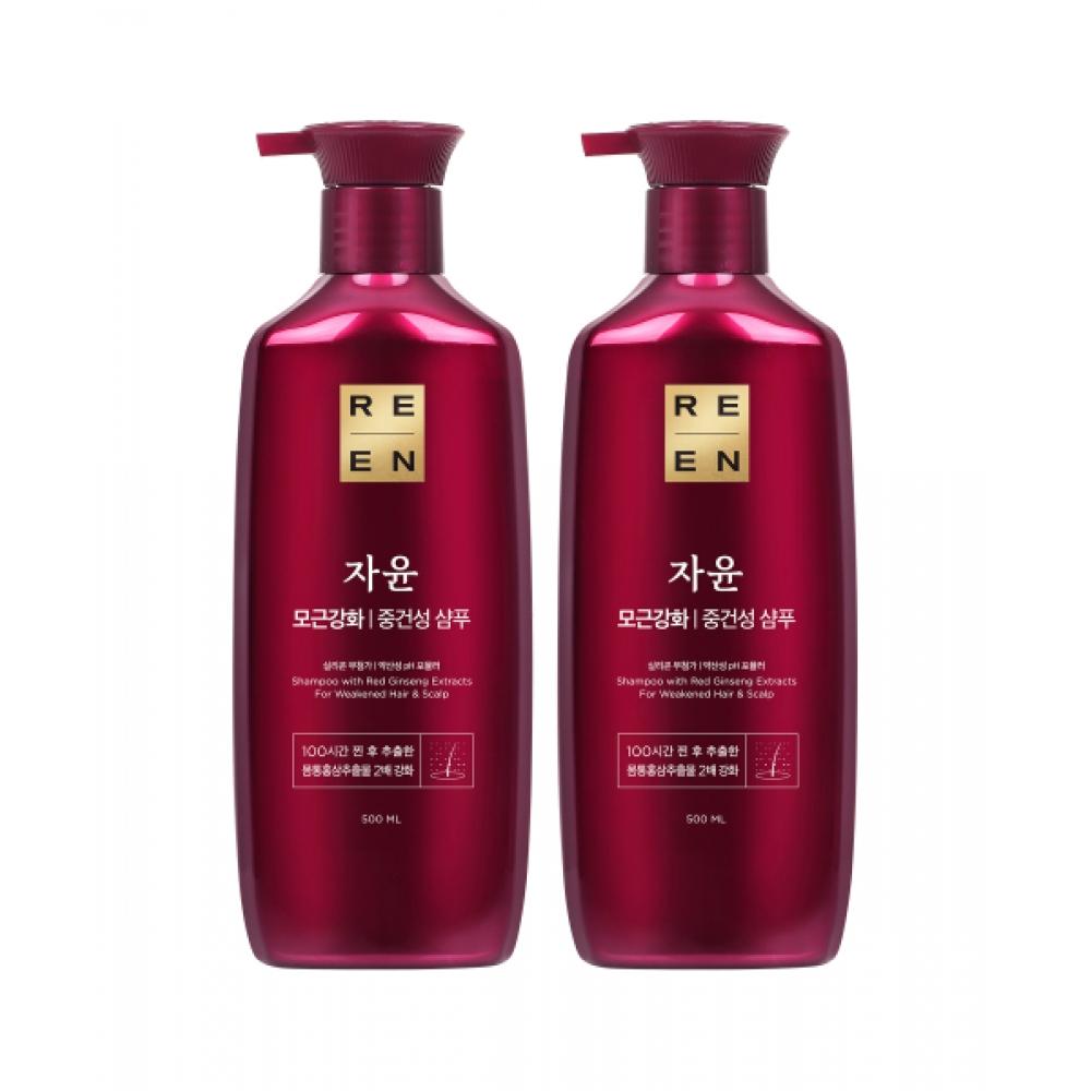 Elastine Lien Jayoon Oily Shampoo 500ml X 2 NONE