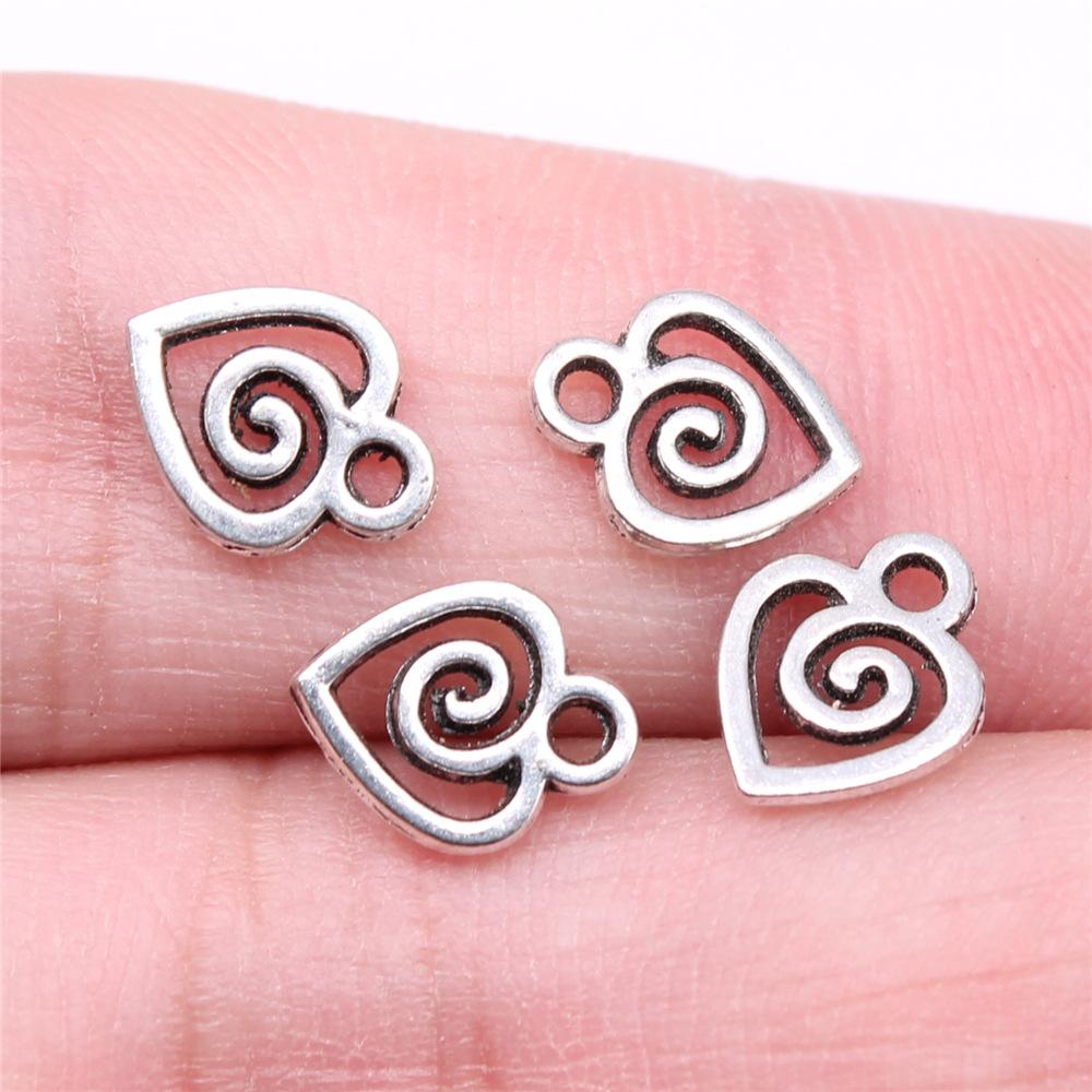 

40pcs Witch Rebirth Sign Whirlpool Swirl Charms For DIY Jewelry Making DIY Handmade Craft