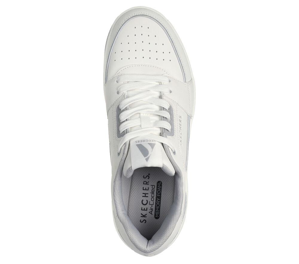 Sneakers Skechers White Blue Uno Court Post