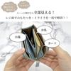 [Couth] Mini Wallet, Small Wallet with Coin Purse, Genuine Leather, L-Shaped, Zipper Closure, Mini, Compact, Small, Ribbon, Gold (Gold)