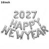 2027 Number Balloons 16In Large Number Foil Balloon 2027 New Year Christmas Graduation Birthday Party Decoration