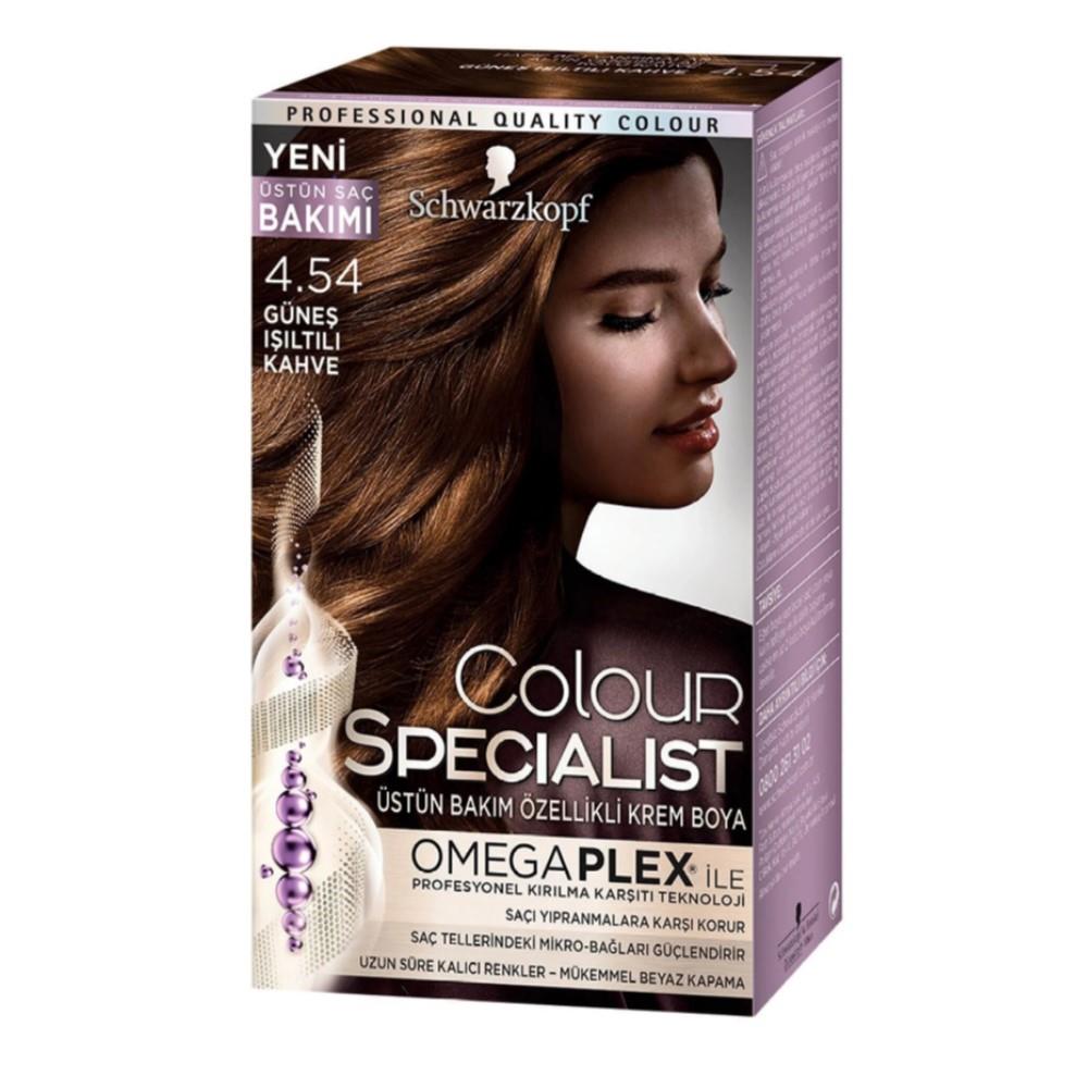 

Краска для волос Schwarzkopf Color Specialist 4-54 Sunshine Brown 150 мл