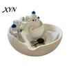 Dekorative Aufbewahrungsschale Muschelschale, Schreibtischschale, Exquisites Griechisches Kleines Schälchen Insel-Charme für Schlüssel Schmuck Münzen Mediterran Stil Schale