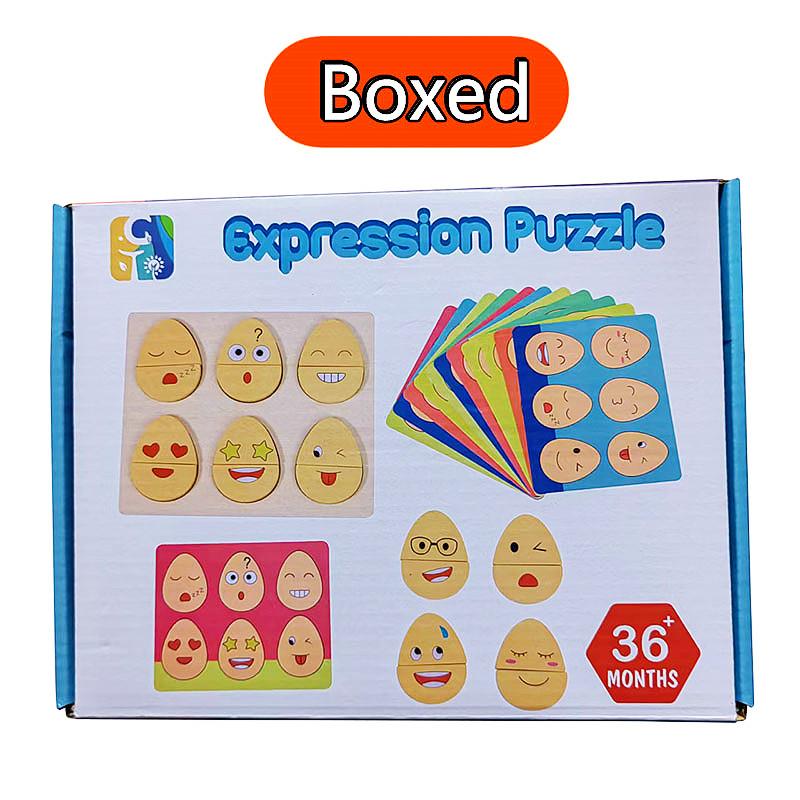 Children Sensory Thinking Training Board Game Montessori Shape Matching Parish Learning Games Educational Toys for 1-3 Years Old