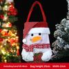 Apple bag,  Red Christmas Knitted Gifts Bags Candy Bags OldMan Snowman Elk Tote Bag Candy Storage Pouches Christmas Decoration