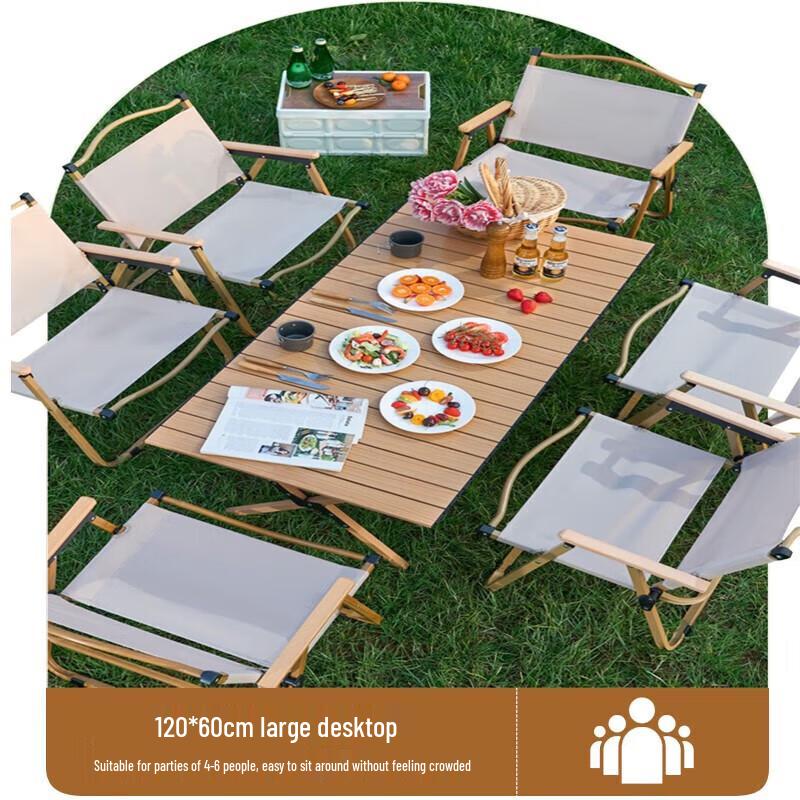 Portable Camping Roll-Up Table