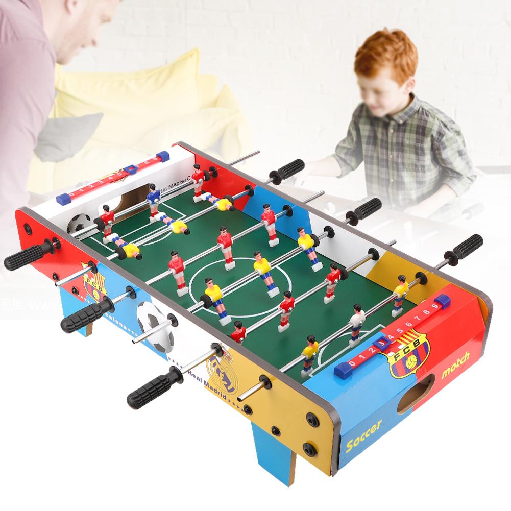 Wooden Children Football Table Indoor Mini Game Birthday Gift Parent Child Exercise Boy Desktop