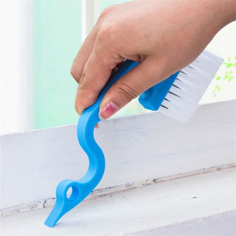 Swan Shape Handheld Groove Door Window Kitchen and Bathroom Groove Air Conditioner Shutter Keyboard Gap Cleaning Brush