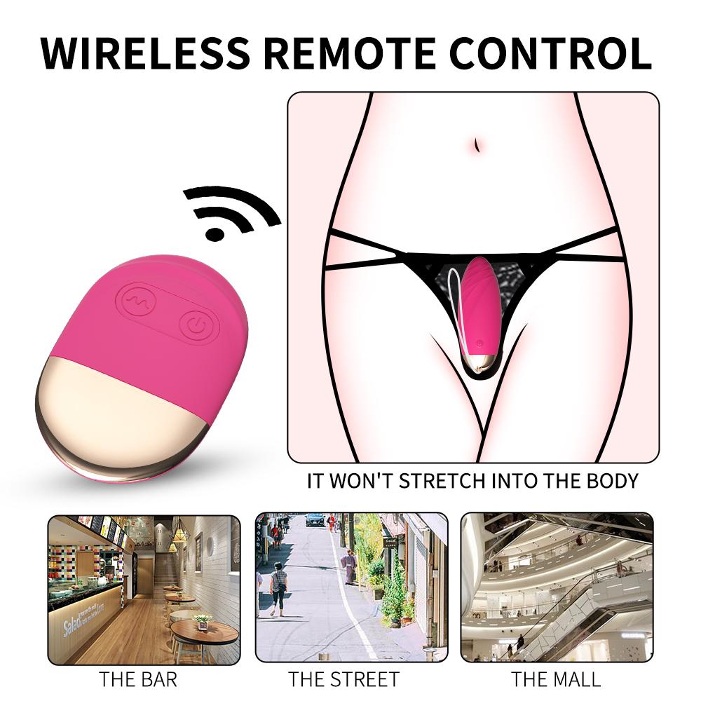 Powerful Vibrating Bullet Love Egg Wireless Remote Control Vibratiors Female for Women Dildo G-spot Massager Goods for Adults 18