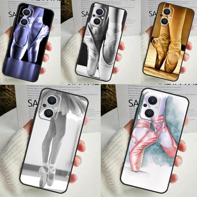 Ballet Ballerina Shoes Pointes Case For OPPO Reno 11F 10 Pro 4 5 6 7 8 Lite 4Z 5Z 8T OPPO Find X6 X5 Pro X2 X3 Neo Cover