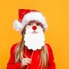 Festives Christmas Party Props Stylish Photo Frame Accessories Kits for Parties Stylish Christmas Celebration Essential