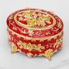 European Retro Luxury Princess Enamel Jewelry Box - Exquisite Metal Necklace Storage Box