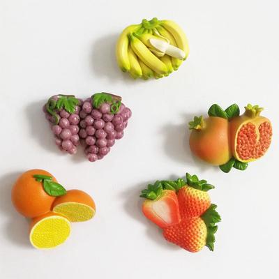 3D kreatives dreidimensionales Design Harz Obst Traube Wassermelone Zubehör Küchendekoration