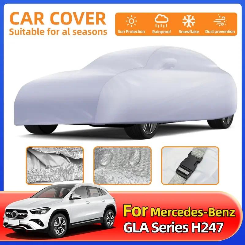 CFL1 For Mercedes-Benz GLA Series H247 Windproof Auto Cover Rain Sun UV Protect Scratch-Resistant Heat Insulation Resistant Scratch