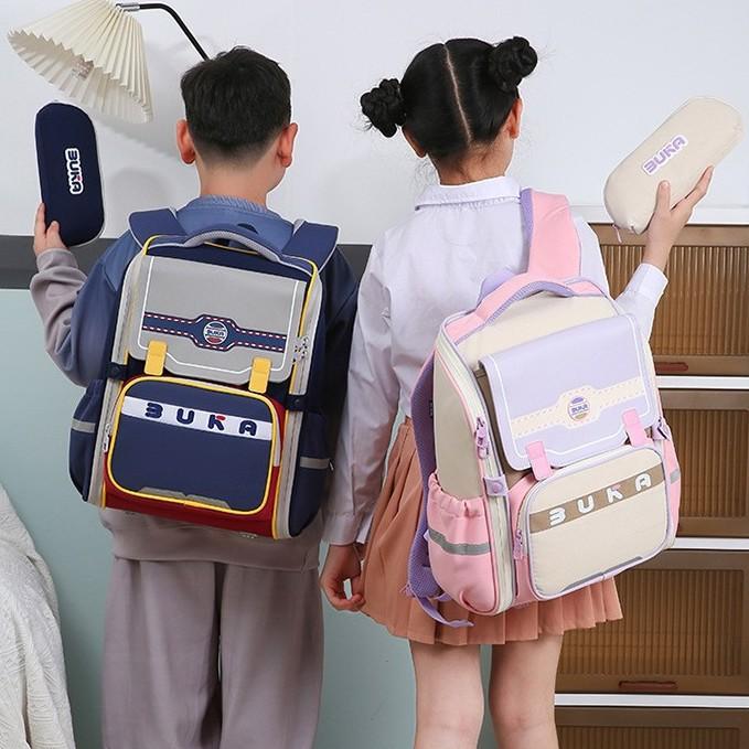 Children's backpack Elementary school student lightweight schoolbag Boys backpack New girls school backpack