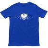 Polish Eagle Heartbeat T Shirtpoland Heritage Unisex Teepolska Pride Apparel