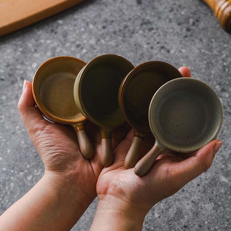 1Pc Ceramic Seasoning Dishes, Small Bowl, Household Utensils