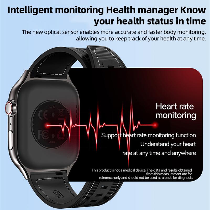 Smart Watch Curved Screen Bluetooth Call Sports Information Reminder Multi-function Bracelet
