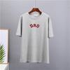Shellsuning T-shirt stampate con lettera per donna T-shirt basic oversize a maniche corte estive Casual O-collo in cotone Abbigliamento Femlae Top gotici coreani
