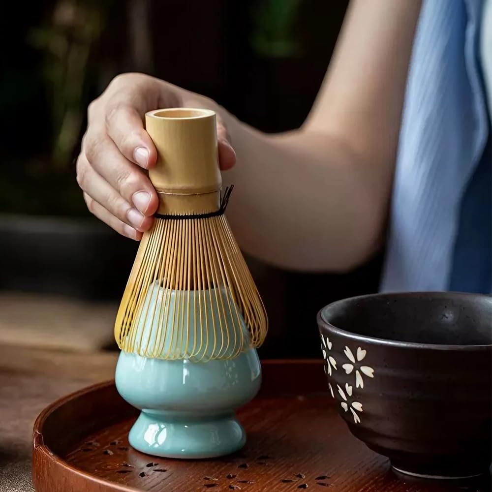 Saehyotei Bamboo Matcha Powder Matcha Tea Ceremony for Easy To Clean 100-Stem Chasen, Chasen, Whisk, Blender, Tool, Beginners,