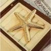 Exquisite French Resort Style Starfish Brooch - Versatile High-End Corsage Pin